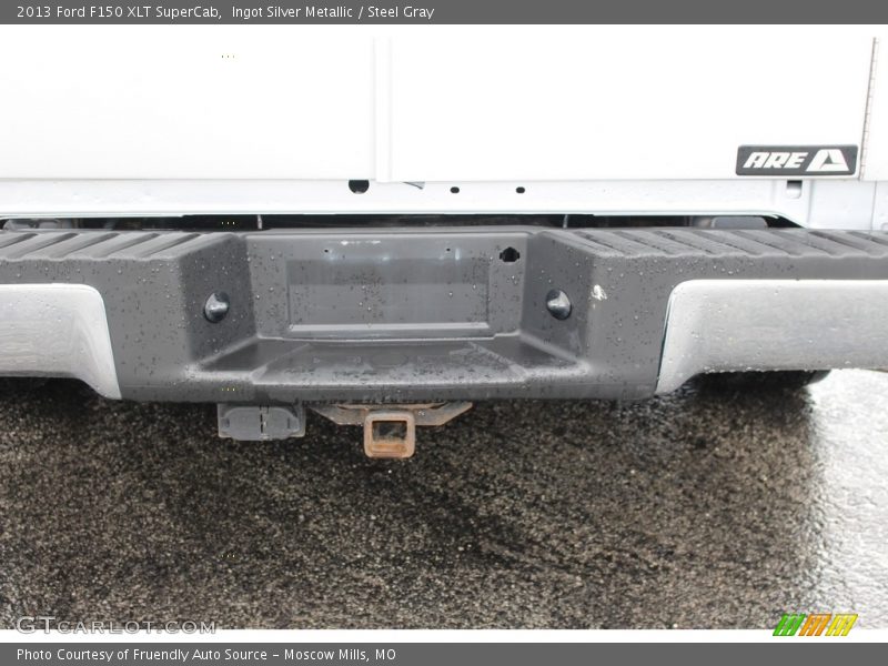 Ingot Silver Metallic / Steel Gray 2013 Ford F150 XLT SuperCab