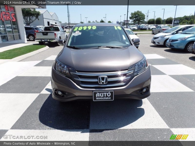 Urban Titanium Metallic / Gray 2014 Honda CR-V EX