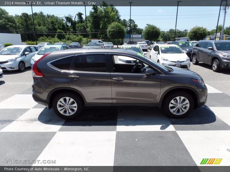 Urban Titanium Metallic / Gray 2014 Honda CR-V EX