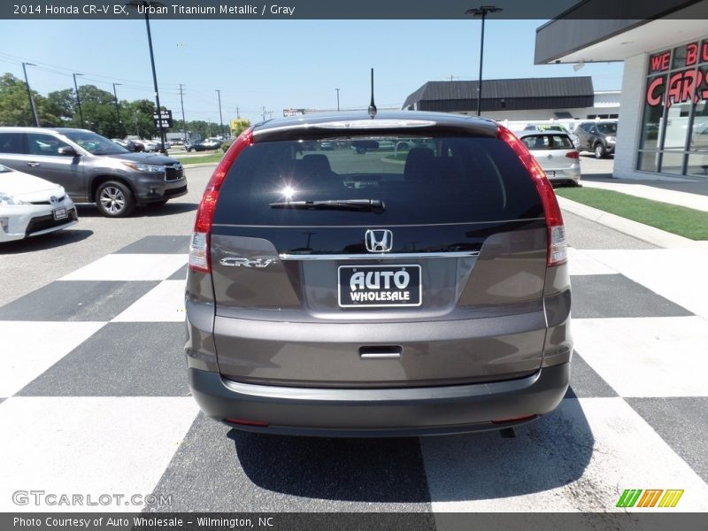 Urban Titanium Metallic / Gray 2014 Honda CR-V EX