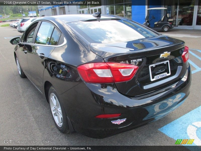 Mosaic Black Metallic / Jet Black 2016 Chevrolet Cruze LT Sedan