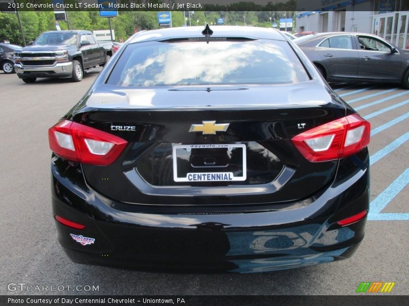 Mosaic Black Metallic / Jet Black 2016 Chevrolet Cruze LT Sedan