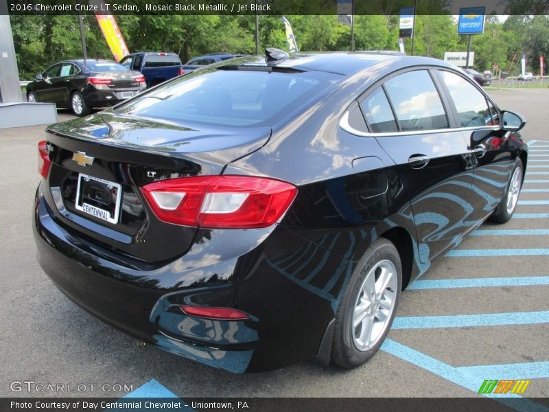 Mosaic Black Metallic / Jet Black 2016 Chevrolet Cruze LT Sedan