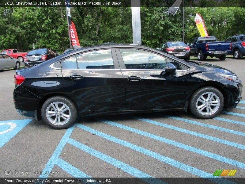 Mosaic Black Metallic / Jet Black 2016 Chevrolet Cruze LT Sedan