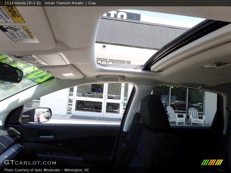 Urban Titanium Metallic / Gray 2014 Honda CR-V EX