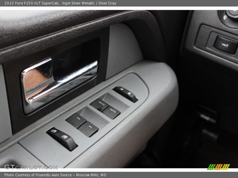 Ingot Silver Metallic / Steel Gray 2013 Ford F150 XLT SuperCab