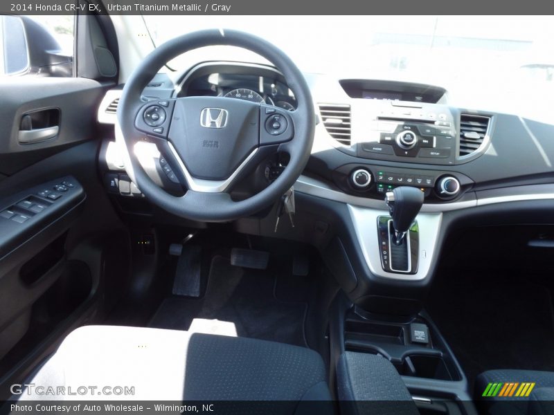 Urban Titanium Metallic / Gray 2014 Honda CR-V EX