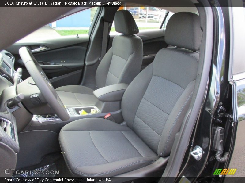 Mosaic Black Metallic / Jet Black 2016 Chevrolet Cruze LT Sedan