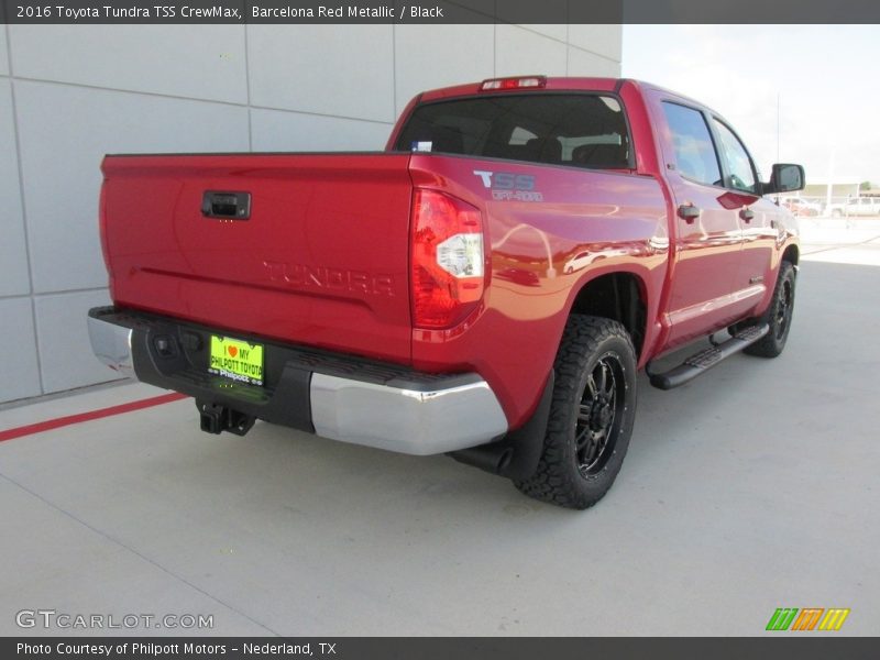 Barcelona Red Metallic / Black 2016 Toyota Tundra TSS CrewMax