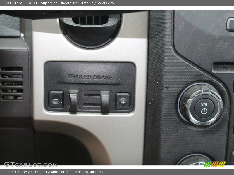 Ingot Silver Metallic / Steel Gray 2013 Ford F150 XLT SuperCab