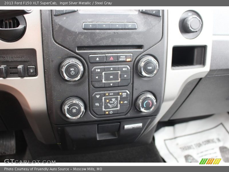 Ingot Silver Metallic / Steel Gray 2013 Ford F150 XLT SuperCab