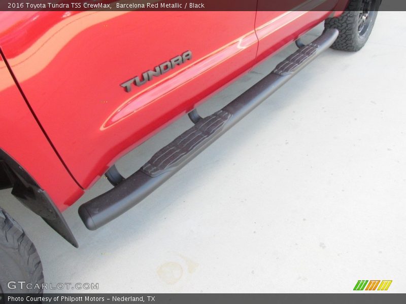 Barcelona Red Metallic / Black 2016 Toyota Tundra TSS CrewMax