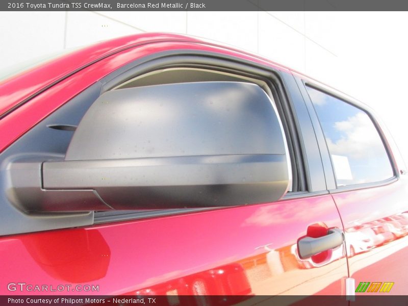 Barcelona Red Metallic / Black 2016 Toyota Tundra TSS CrewMax