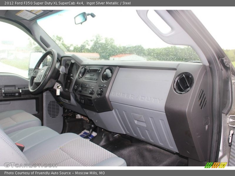 Ingot Silver Metallic / Steel 2012 Ford F350 Super Duty XL SuperCab 4x4