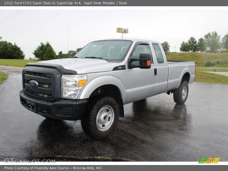 Ingot Silver Metallic / Steel 2012 Ford F350 Super Duty XL SuperCab 4x4