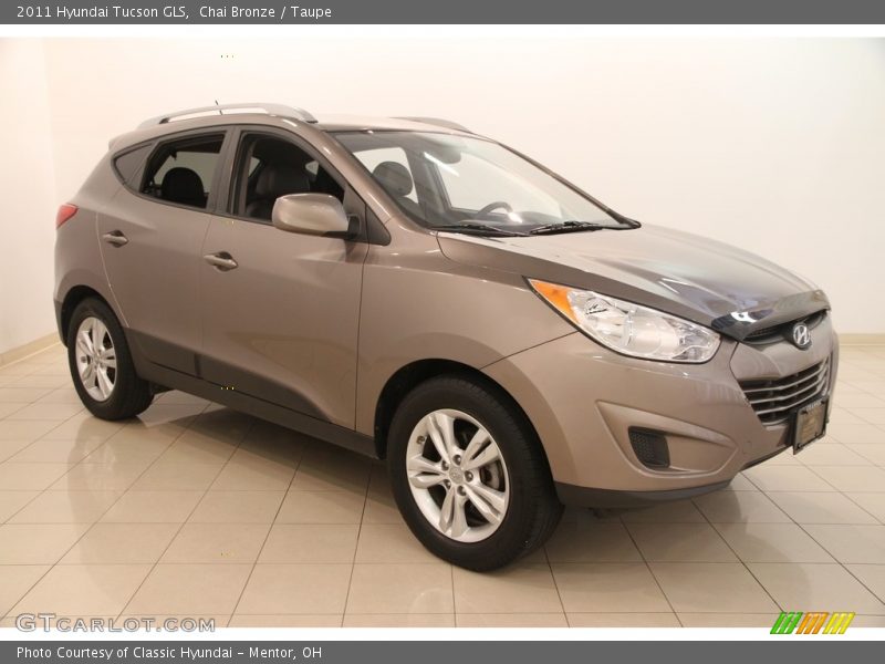 Chai Bronze / Taupe 2011 Hyundai Tucson GLS