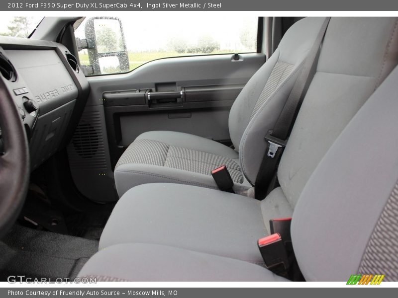 Ingot Silver Metallic / Steel 2012 Ford F350 Super Duty XL SuperCab 4x4