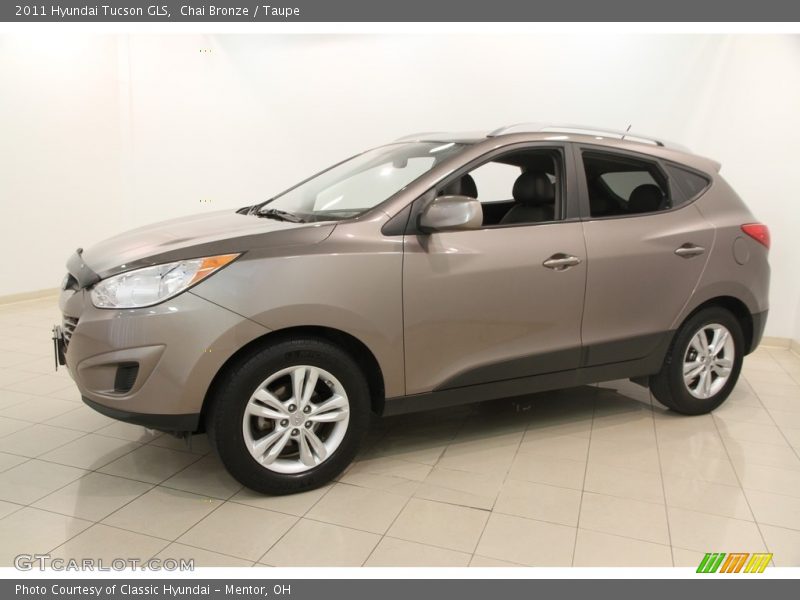 Chai Bronze / Taupe 2011 Hyundai Tucson GLS