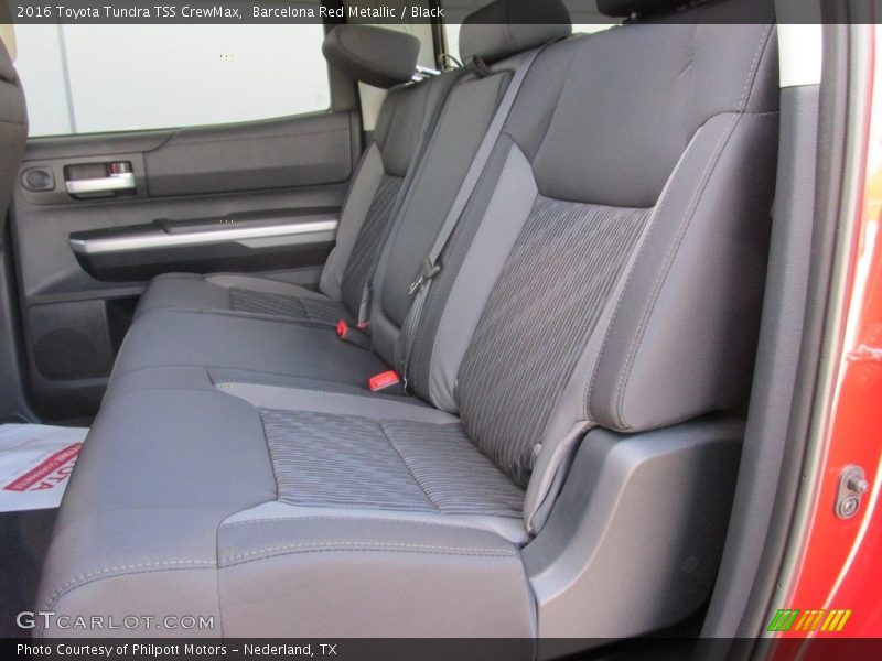Barcelona Red Metallic / Black 2016 Toyota Tundra TSS CrewMax
