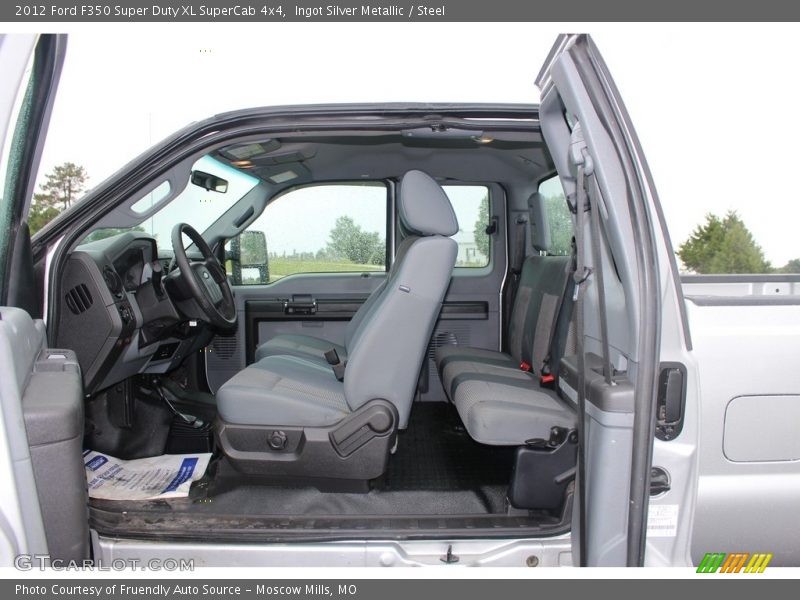Ingot Silver Metallic / Steel 2012 Ford F350 Super Duty XL SuperCab 4x4
