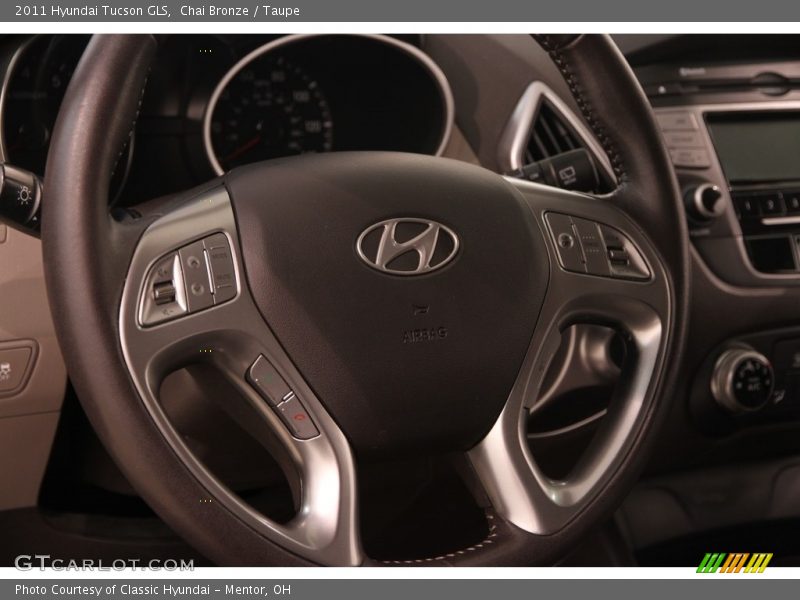 Chai Bronze / Taupe 2011 Hyundai Tucson GLS