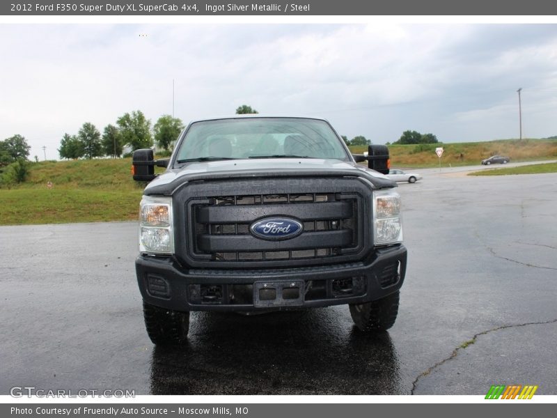 Ingot Silver Metallic / Steel 2012 Ford F350 Super Duty XL SuperCab 4x4