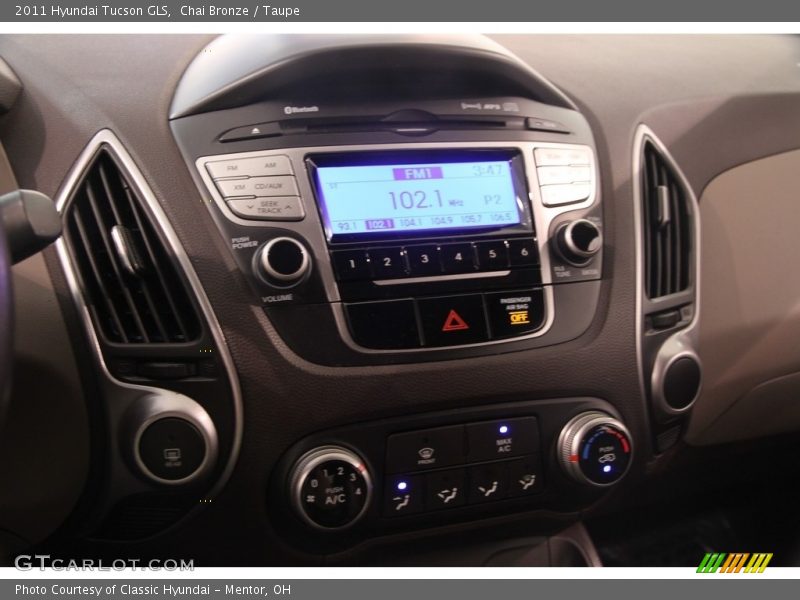 Chai Bronze / Taupe 2011 Hyundai Tucson GLS