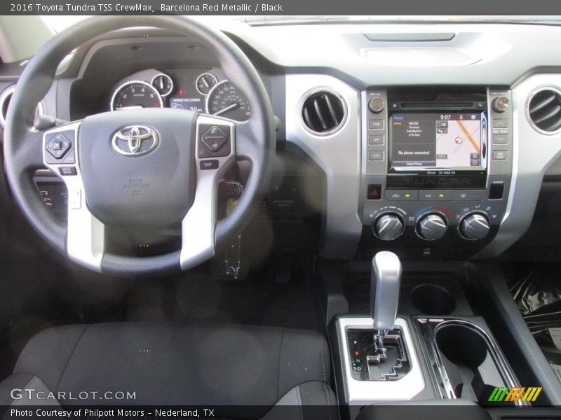 Barcelona Red Metallic / Black 2016 Toyota Tundra TSS CrewMax