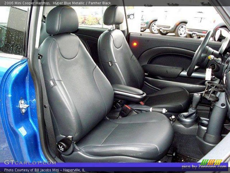 Hyper Blue Metallic / Panther Black 2006 Mini Cooper Hardtop