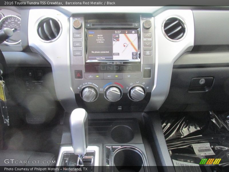 Barcelona Red Metallic / Black 2016 Toyota Tundra TSS CrewMax