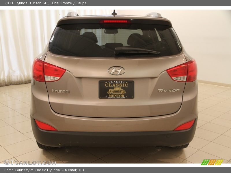 Chai Bronze / Taupe 2011 Hyundai Tucson GLS