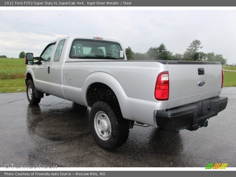 Ingot Silver Metallic / Steel 2012 Ford F350 Super Duty XL SuperCab 4x4