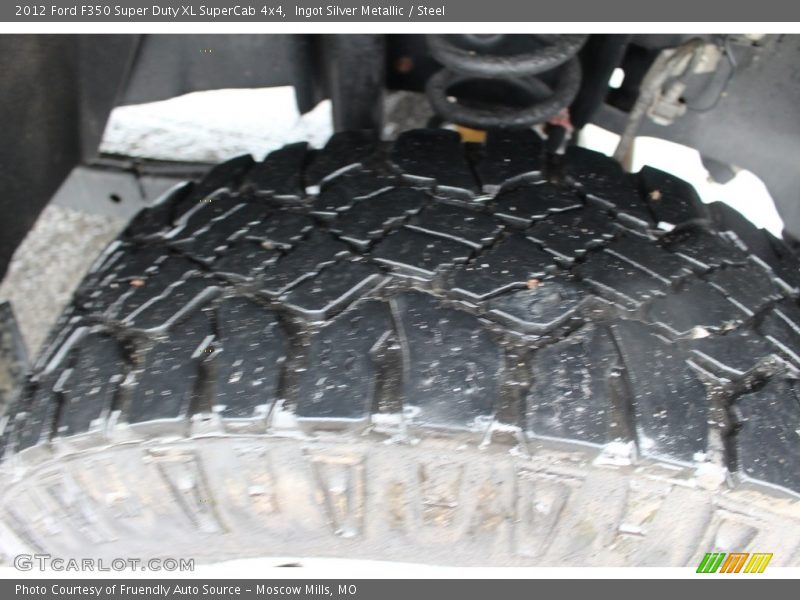 Ingot Silver Metallic / Steel 2012 Ford F350 Super Duty XL SuperCab 4x4