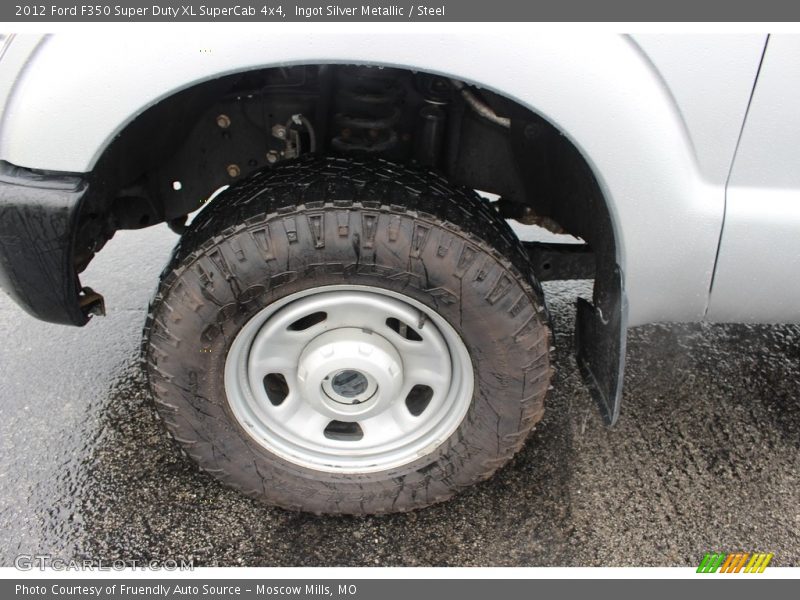 Ingot Silver Metallic / Steel 2012 Ford F350 Super Duty XL SuperCab 4x4