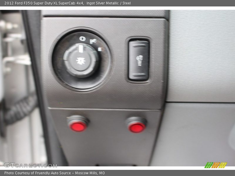 Ingot Silver Metallic / Steel 2012 Ford F350 Super Duty XL SuperCab 4x4