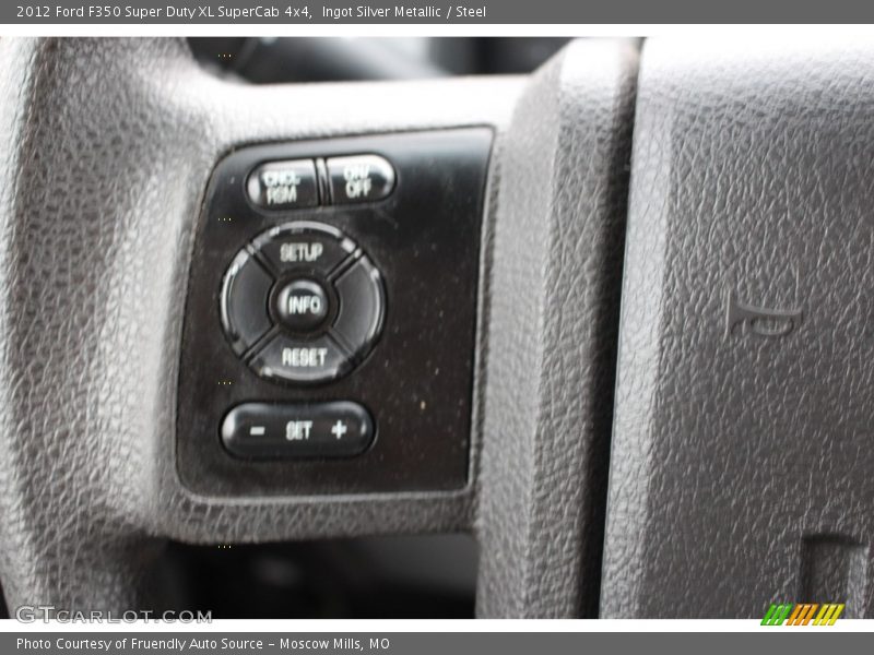 Ingot Silver Metallic / Steel 2012 Ford F350 Super Duty XL SuperCab 4x4