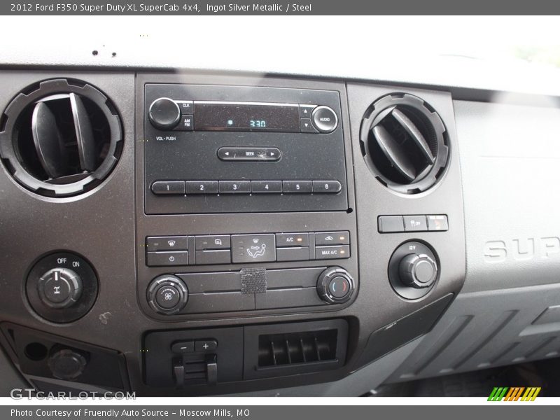 Ingot Silver Metallic / Steel 2012 Ford F350 Super Duty XL SuperCab 4x4