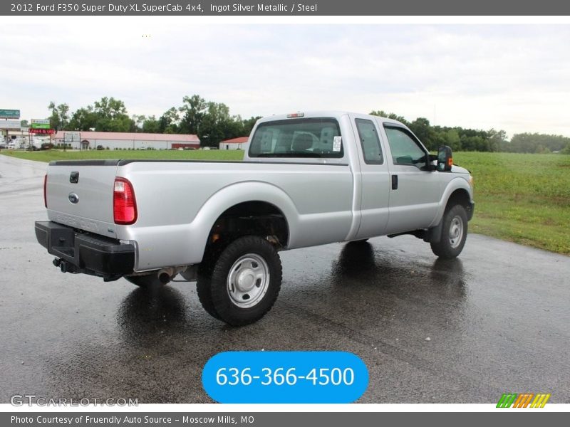 Ingot Silver Metallic / Steel 2012 Ford F350 Super Duty XL SuperCab 4x4