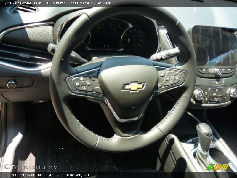 Autumn Bronze Metallic / Jet Black 2016 Chevrolet Malibu LT
