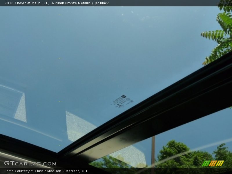 Autumn Bronze Metallic / Jet Black 2016 Chevrolet Malibu LT