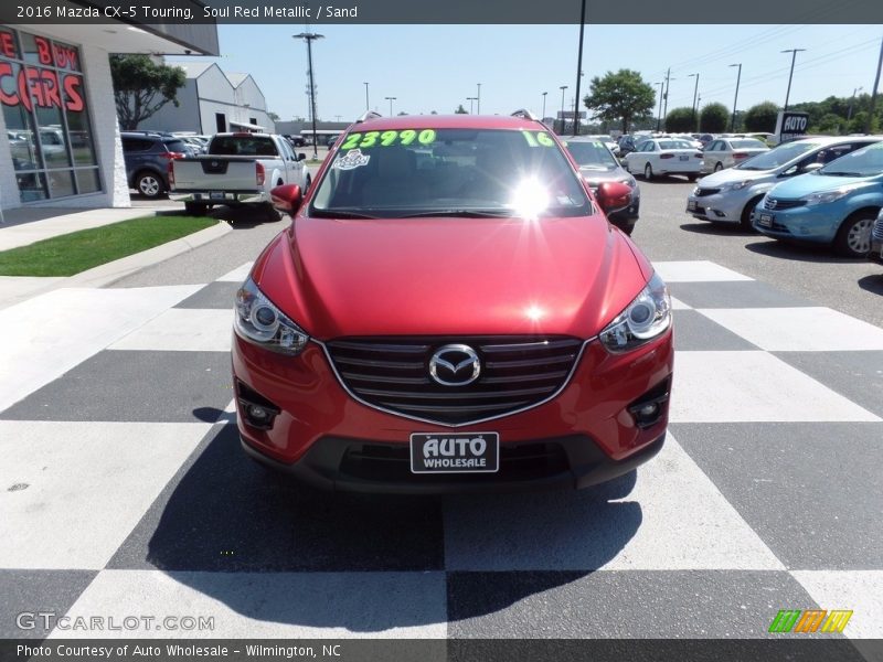 Soul Red Metallic / Sand 2016 Mazda CX-5 Touring