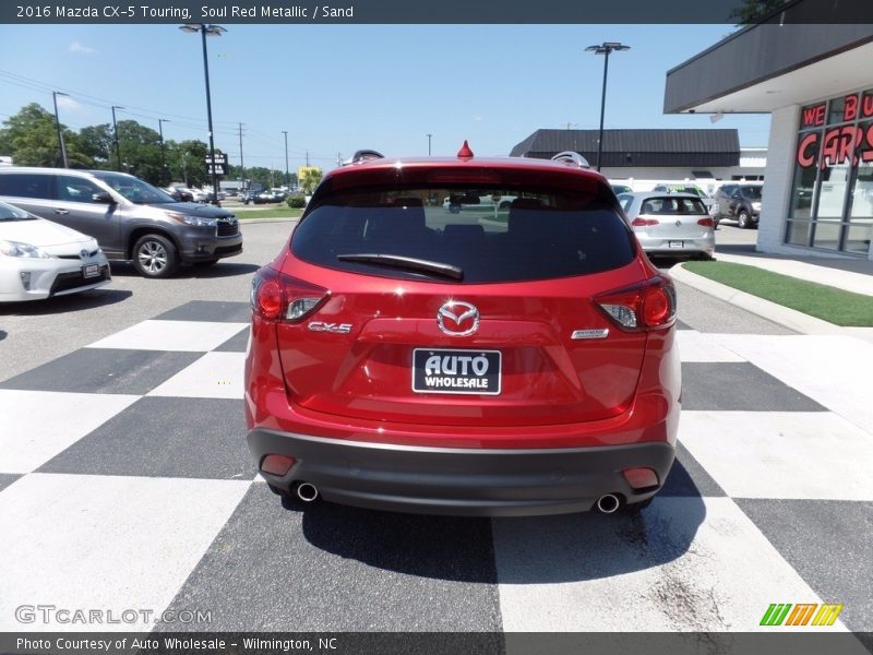 Soul Red Metallic / Sand 2016 Mazda CX-5 Touring