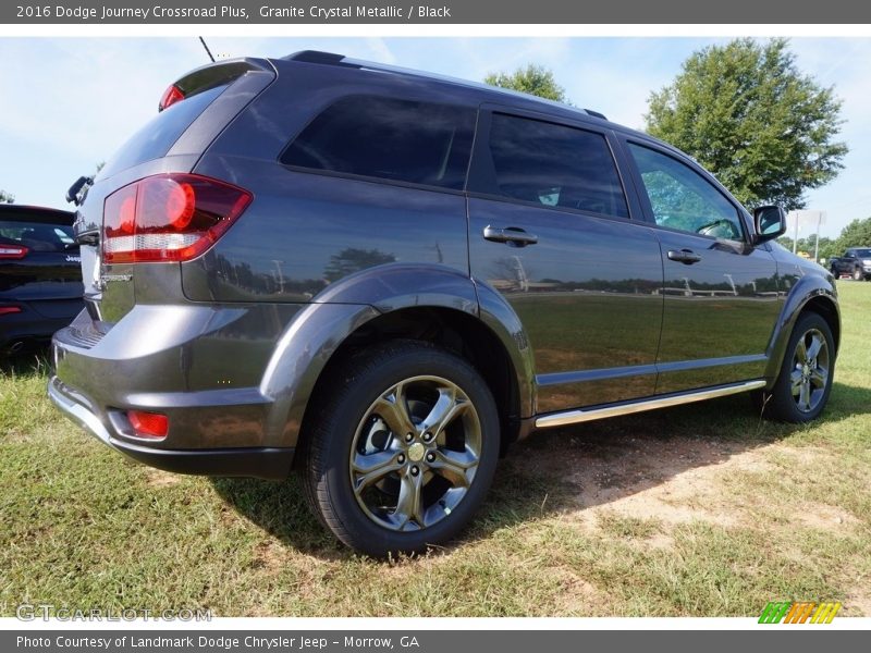 Granite Crystal Metallic / Black 2016 Dodge Journey Crossroad Plus