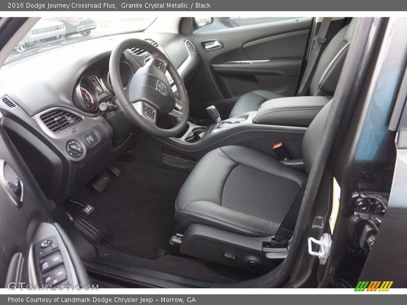 Granite Crystal Metallic / Black 2016 Dodge Journey Crossroad Plus