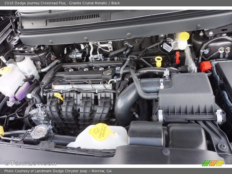 Granite Crystal Metallic / Black 2016 Dodge Journey Crossroad Plus