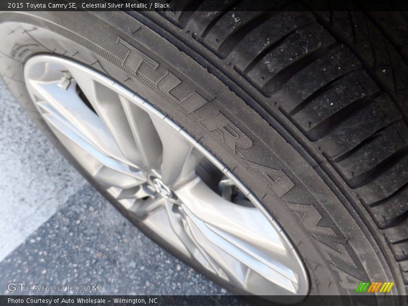 Celestial Silver Metallic / Black 2015 Toyota Camry SE