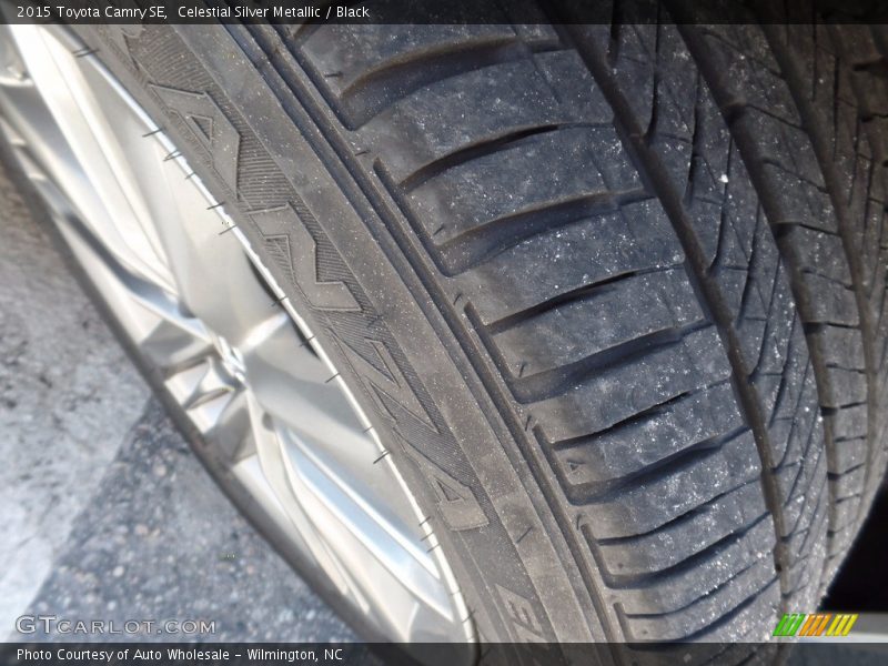 Celestial Silver Metallic / Black 2015 Toyota Camry SE