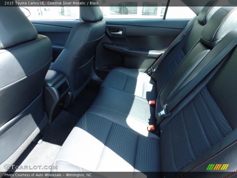 Celestial Silver Metallic / Black 2015 Toyota Camry SE