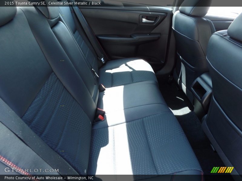 Celestial Silver Metallic / Black 2015 Toyota Camry SE
