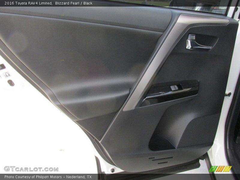 Blizzard Pearl / Black 2016 Toyota RAV4 Limited